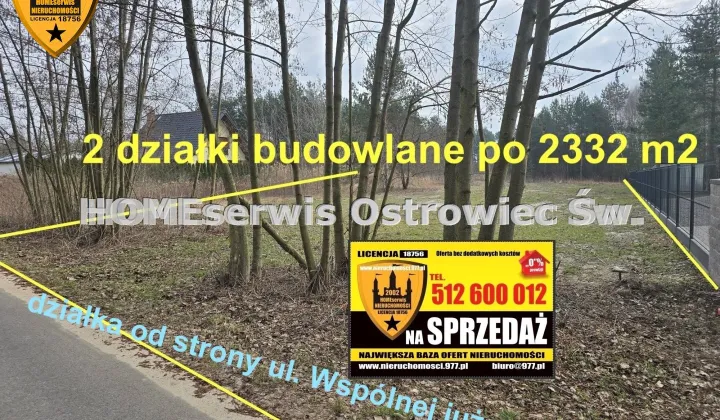 Działka budowlana Kunów