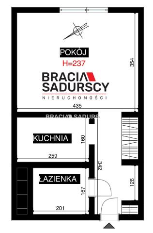 Mieszkanie 1-pokojowe Kraków Czyżyny, ul. Franciszka Wężyka. Zdjęcie 3