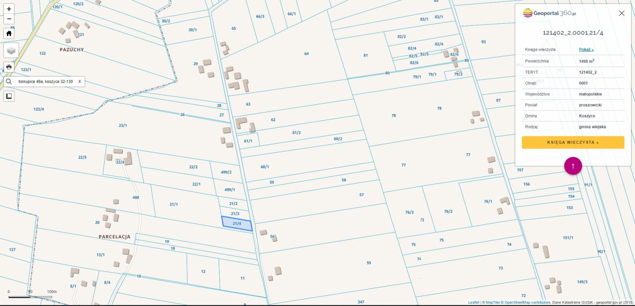 Działka budowlana Książnice Małe. Zdjęcie 5
