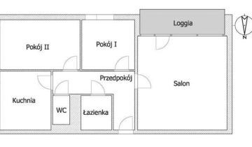 Mieszkanie 3-pokojowe Kraków Podgórze Duchackie