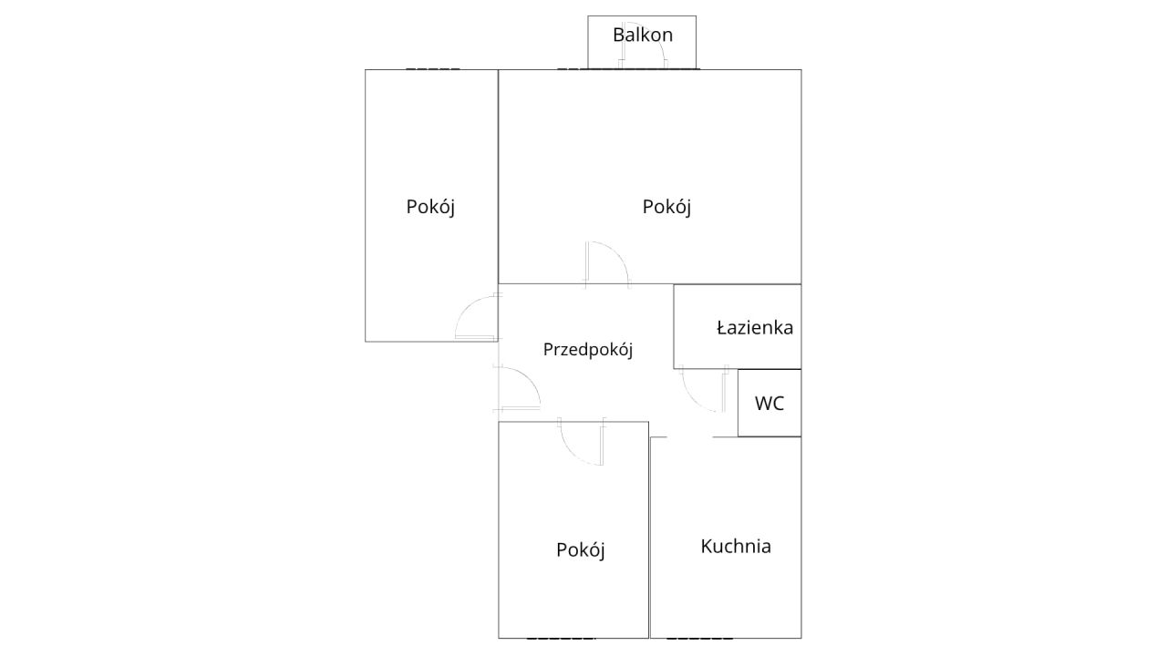 Mieszkanie 3-pokojowe Głogów Kopernik, ul. Andromedy. Zdjęcie 13