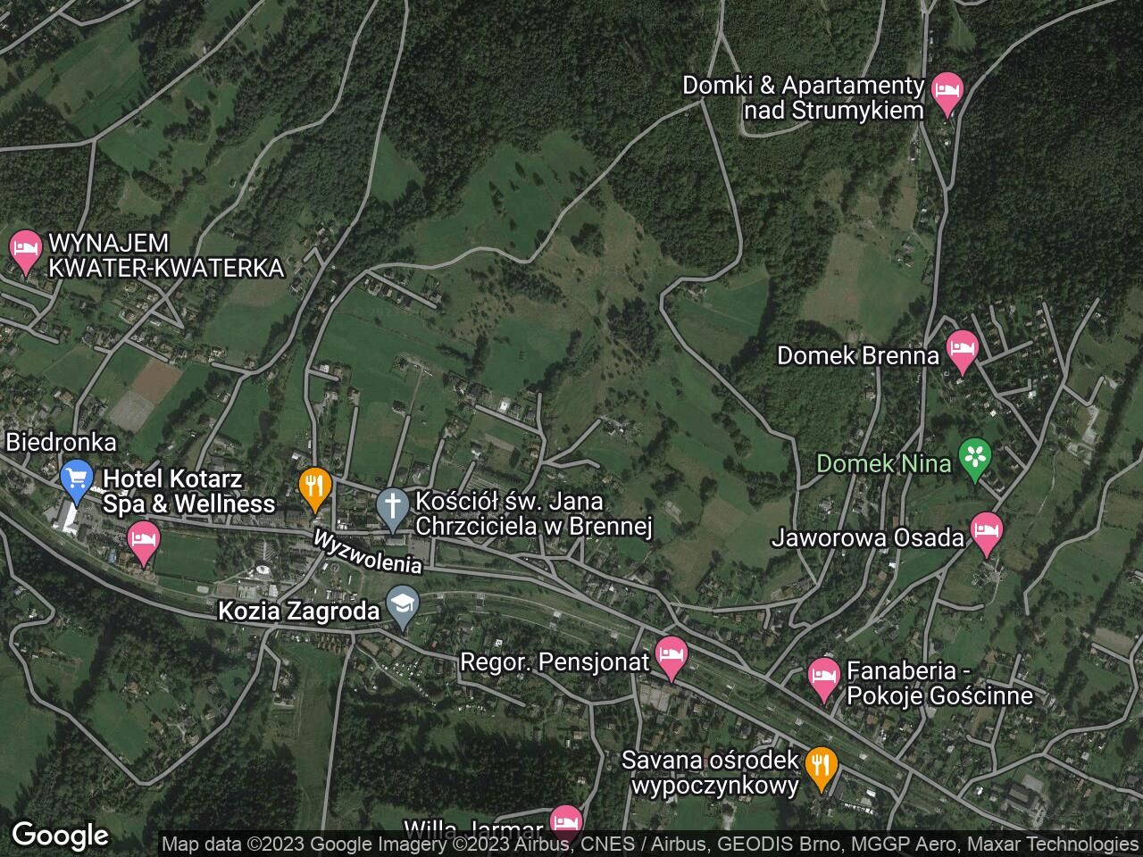 Działka budowlana Brenna Huta, ul. Pasieki