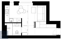 Mieszkanie 1-pokojowe Katowice Śródmieście, ul. Barbary. Zdjęcie 4