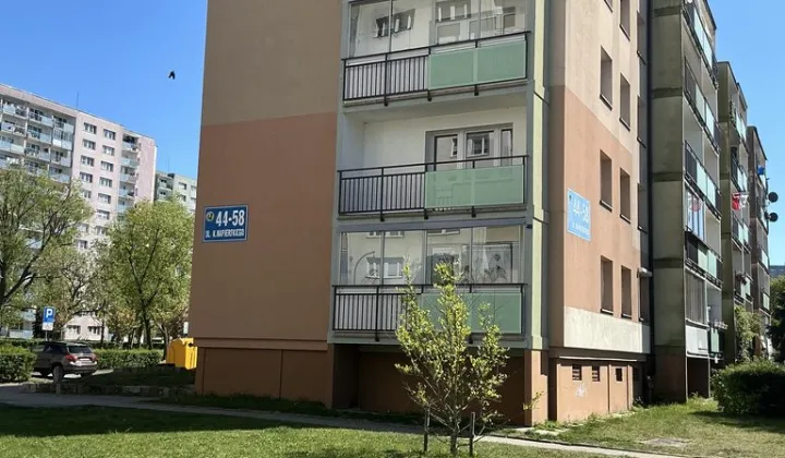 Mieszkanie 3-pokojowe Szczecin Prawobrzeże, ul. Aleksandra Kostki Napierskiego
