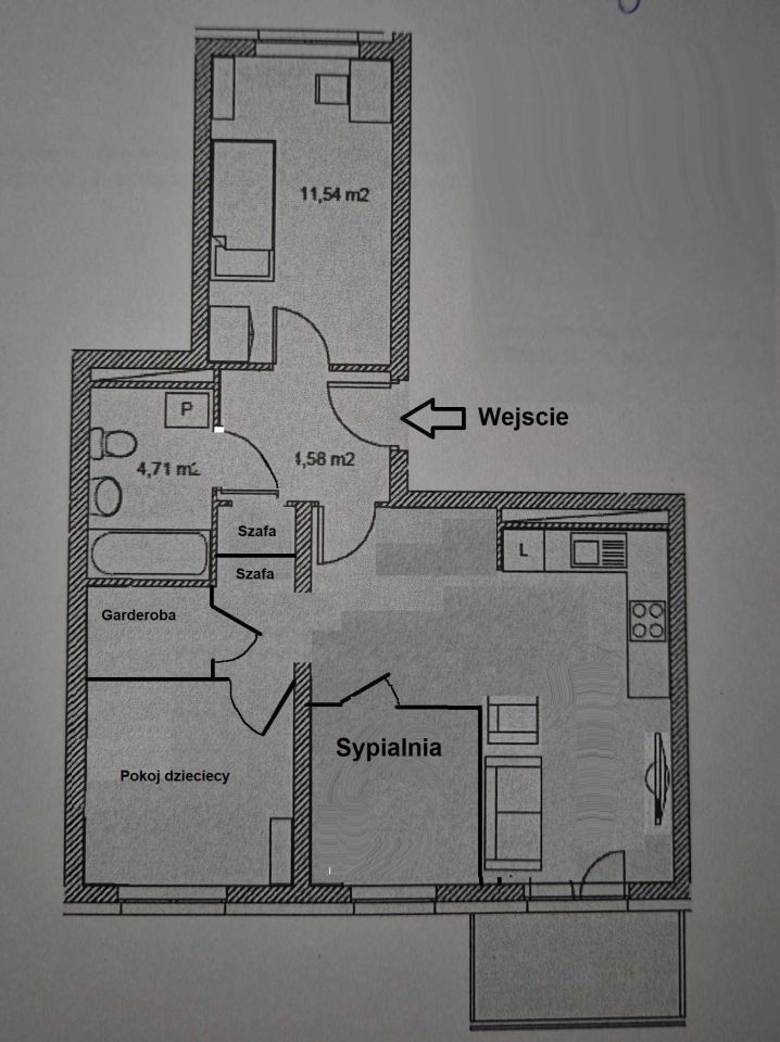 Mieszkanie 4-pokojowe Słubice. Zdjęcie 1