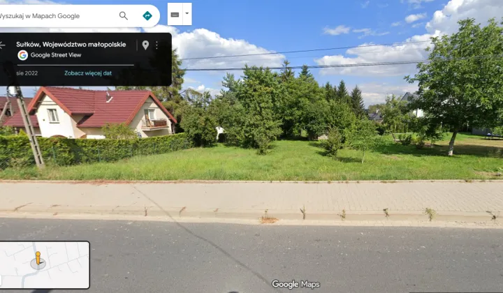 Działka budowlana Sułków
