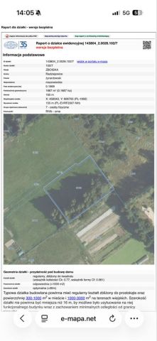 Działka budowlana Zboiska. Zdjęcie 1