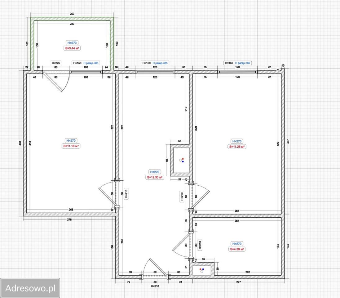 Mieszkanie 2-pokojowe Warszawa Odolany, ul. Stańczyka. Zdjęcie 6