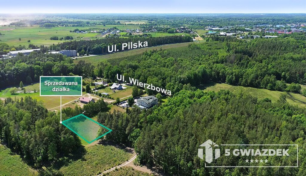 Działka budowlana Szczecinek, ul. Wierzbowa. Zdjęcie 3