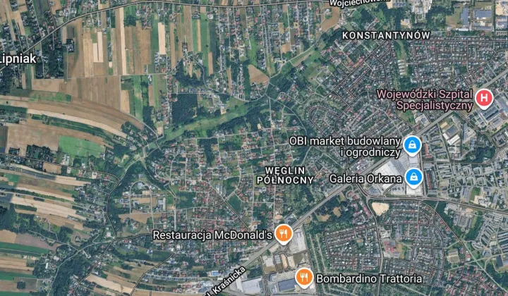 Działka rolno-budowlana Lublin Węglin, ul. Stanisława Piątkowskiego