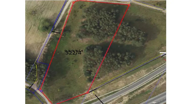 Działka rolna Pacółtowo, ul. Leśna