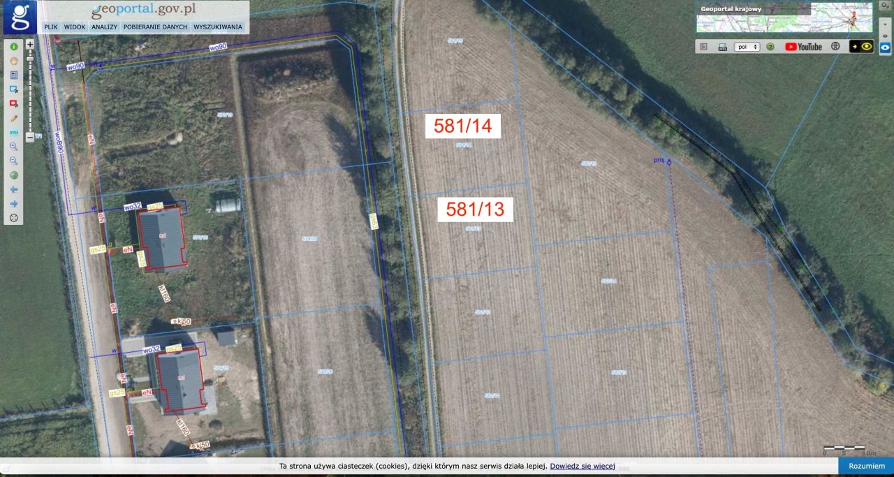 Działka budowlana Przyłęk. Zdjęcie 3