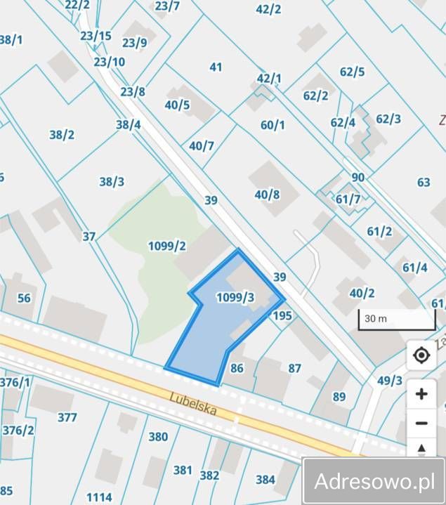 Działka inwestycyjna Chełm, ul. Lubelska. Zdjęcie 4