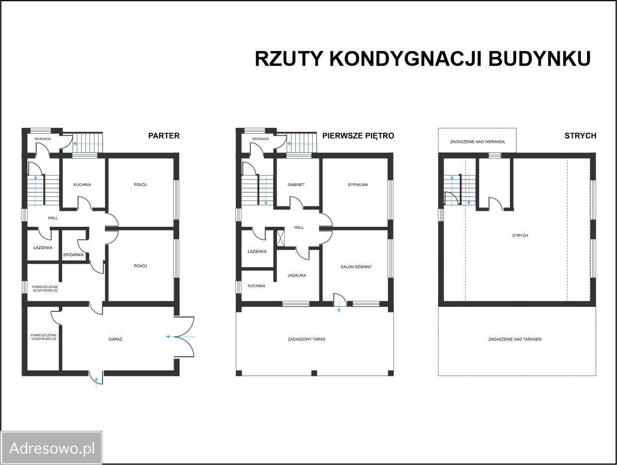 dom wolnostojący, 5 pokoi Brzeziny, ul. Elizy Orzeszkowej. Zdjęcie 9