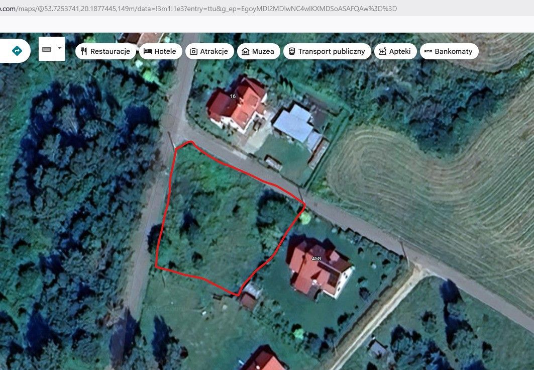 Działka budowlana Biesal. Zdjęcie 3