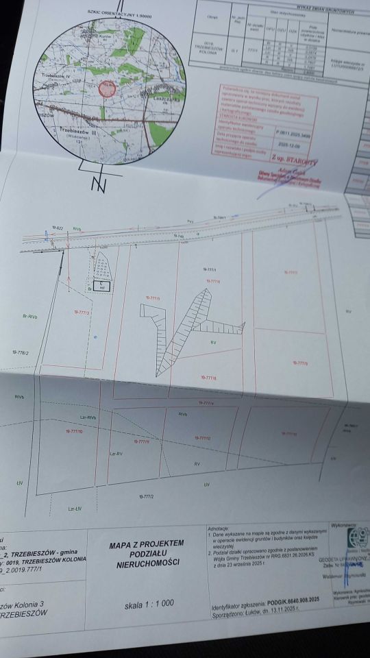 Działka budowlana Trzebieszów. Zdjęcie 2