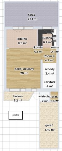 dom szeregowy, 5 pokoi Łódź Górna, ul. Lechosława Roszkowskiego. Zdjęcie 21