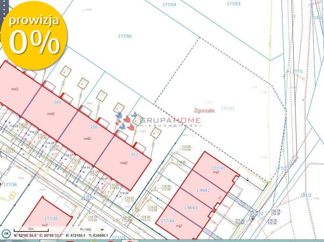 Działka budowlana Zgorzała, ul. Kormoranów. Zdjęcie 4