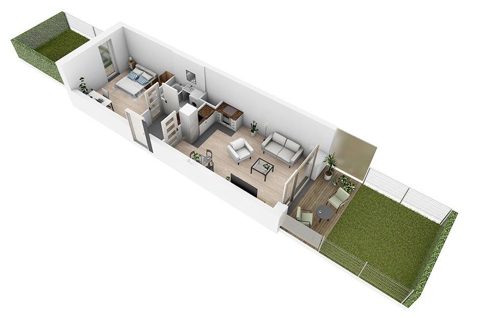 Mieszkanie 2-pokojowe Lublin Ponikwoda. Zdjęcie 5