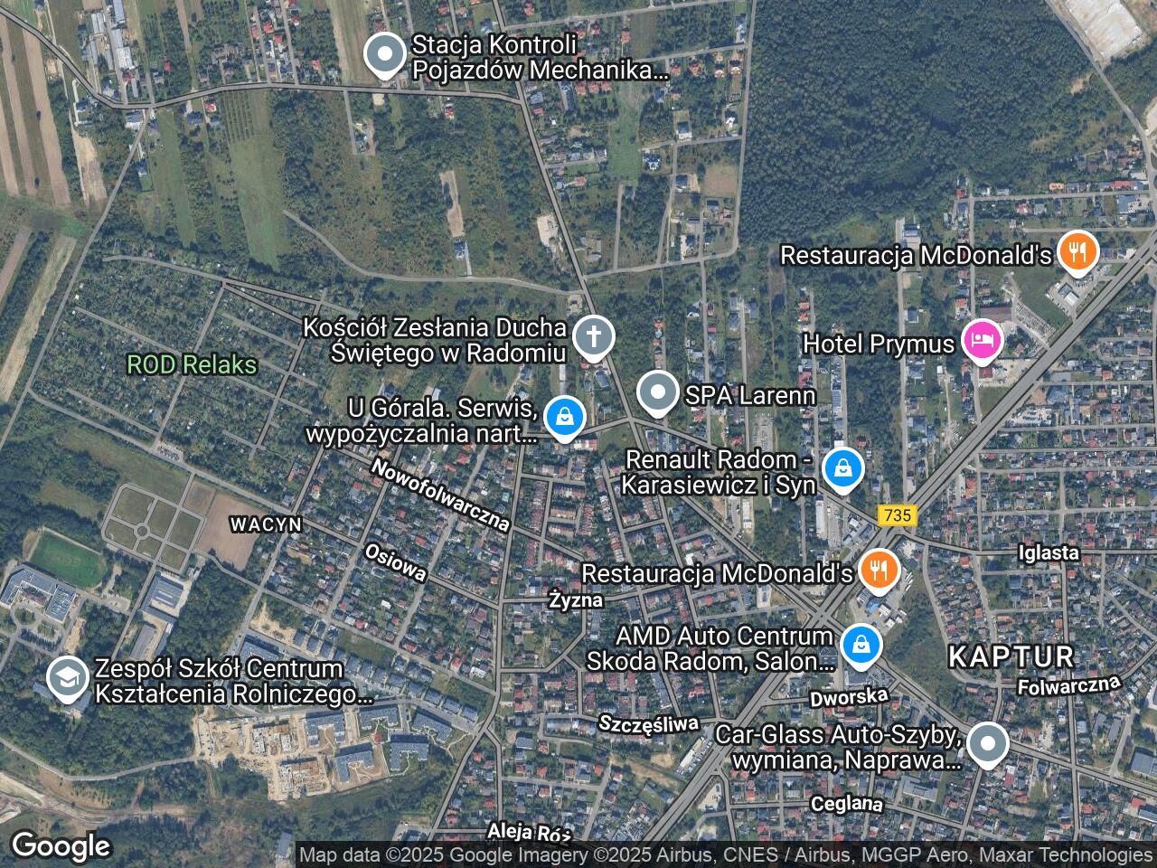 Działka budowlana Radom, ul. Sarnia