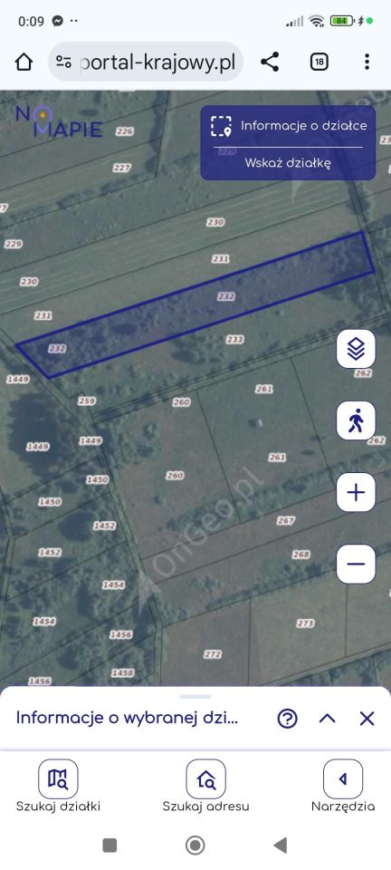 Działka inna Krasne