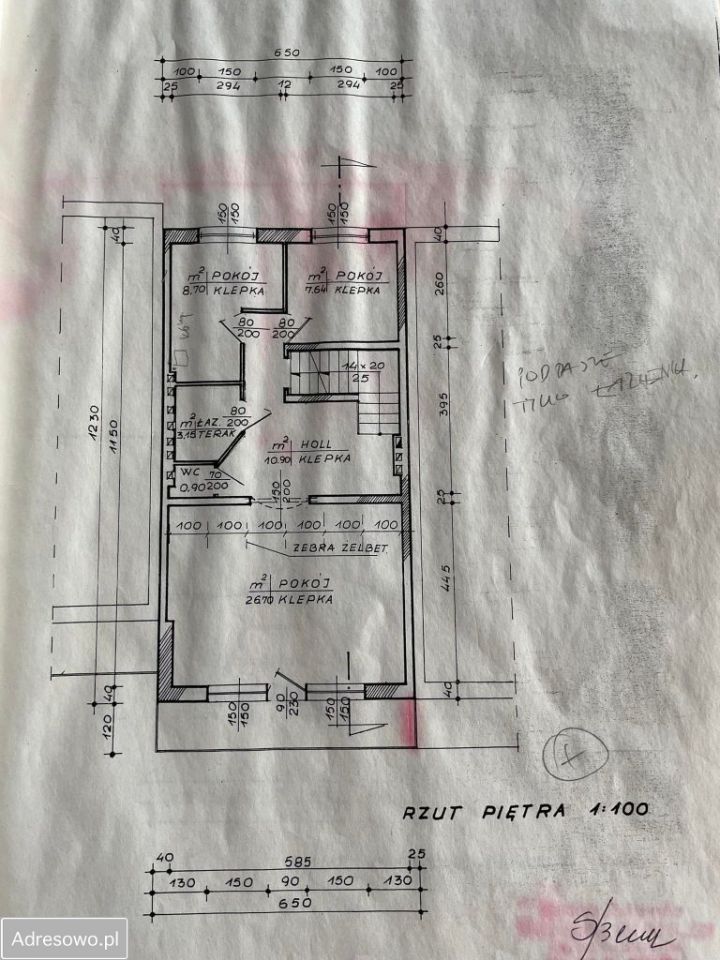 dom szeregowy, 7 pokoi Wyszków Centrum, ul. 1 Maja. Zdjęcie 14
