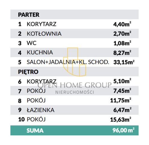 dom szeregowy, 4 pokoje Wysoka. Zdjęcie 4