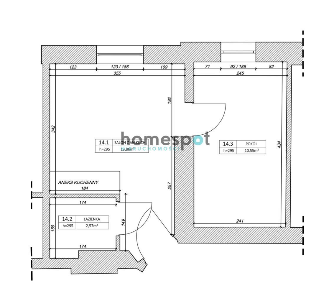 Mieszkanie 2-pokojowe Poznań Łazarz, ul. Kolejowa. Zdjęcie 8