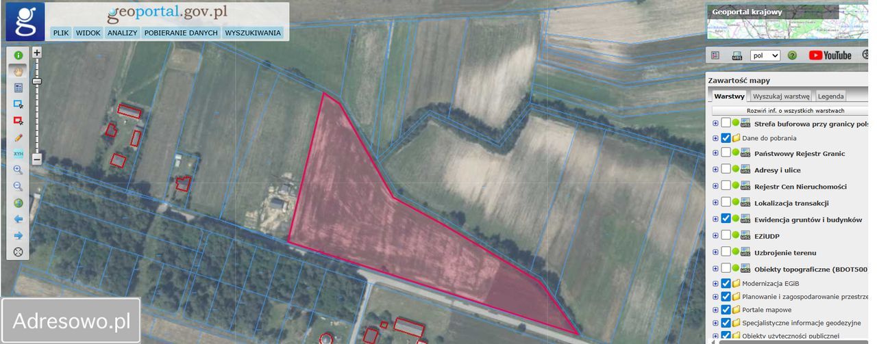 Działka rolno-budowlana Czarna Wieś. Zdjęcie 6