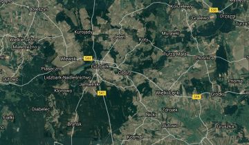 Działka inwestycyjna Cibórz