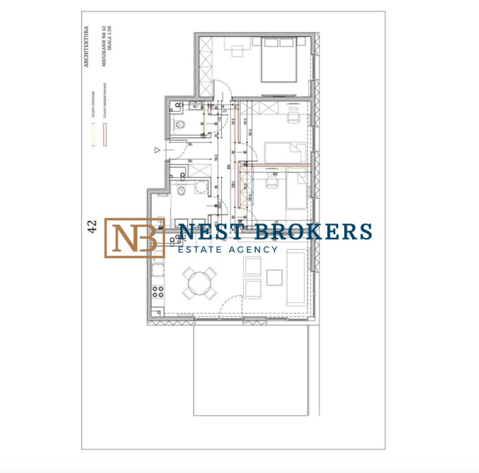 Mieszkanie 4-pokojowe Kraków Prądnik Czerwony, ul. Dominikanów. Zdjęcie 14