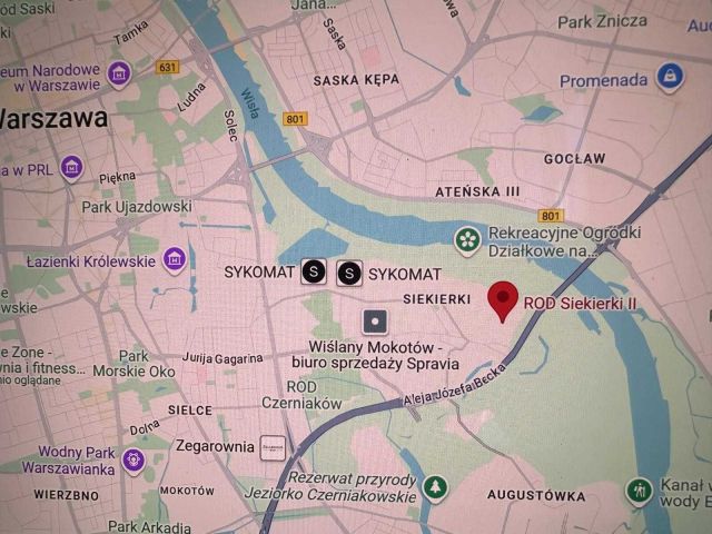 Działka rod Warszawa Siekierki, ul. Nadrzeczna. Zdjęcie 7