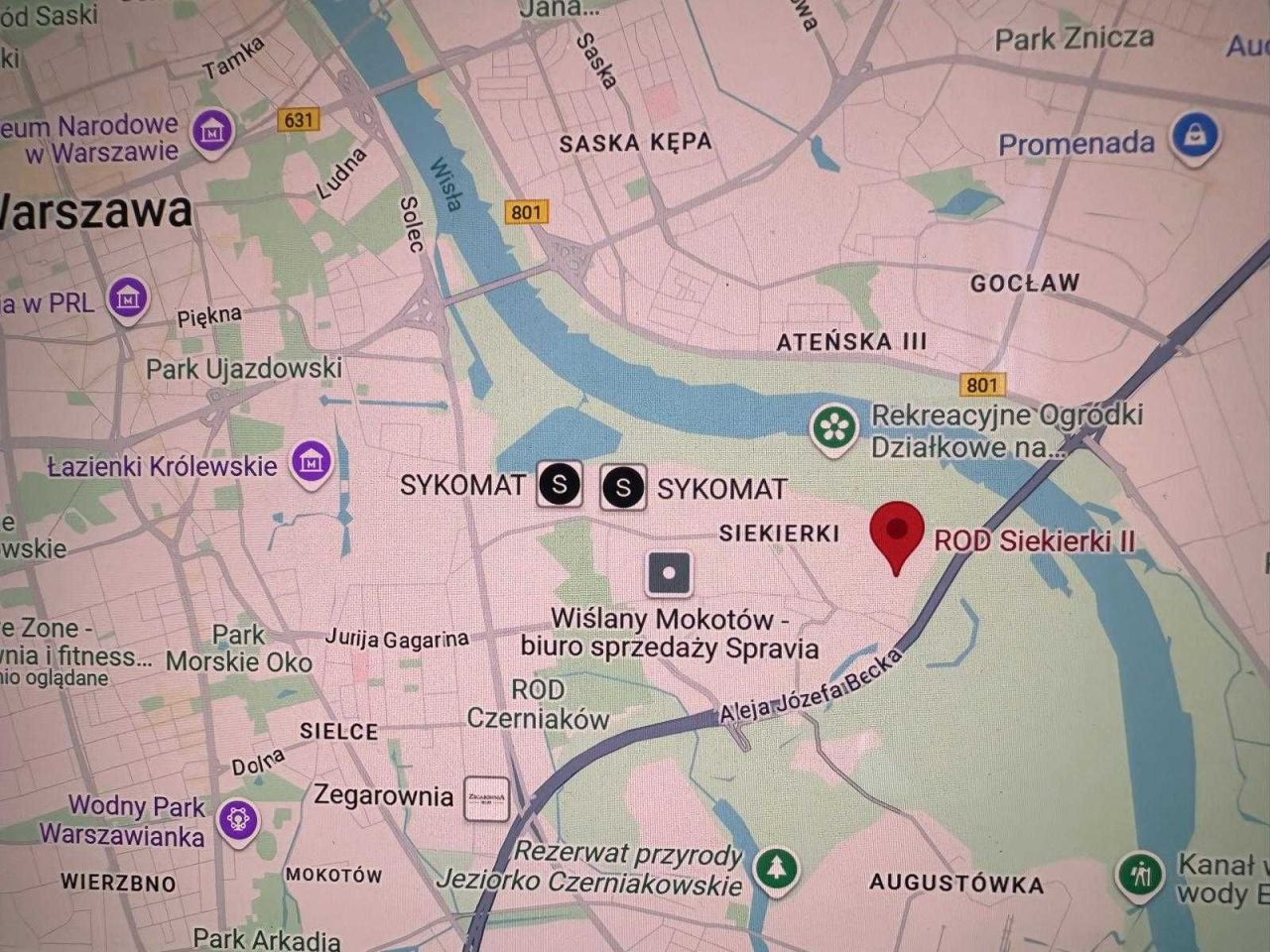 Działka rod Warszawa Siekierki. Zdjęcie 7