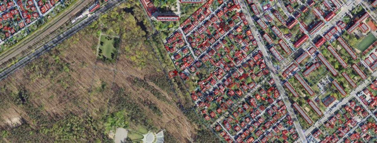 Działka inwestycyjna Pabianice, ul. Parkowa