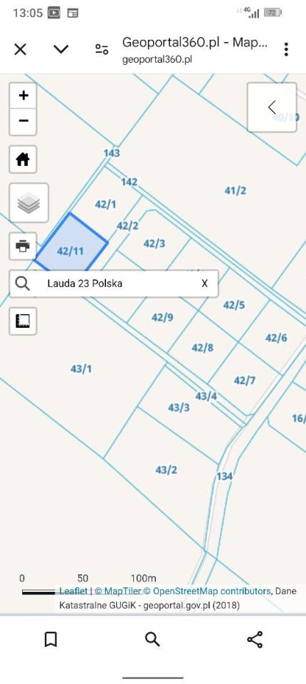 Działka budowlana Lauda. Zdjęcie 5