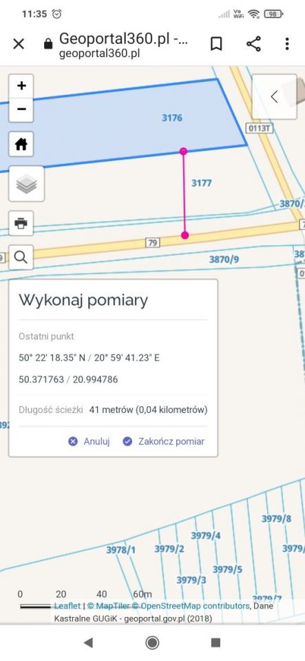 Działka inwestycyjna Biechów. Zdjęcie 5