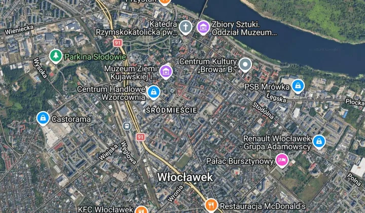 Mieszkanie 2-pokojowe Włocławek Centrum, pl. Wolności