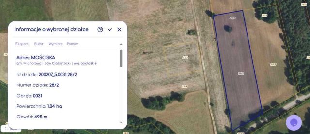 Działka rolna Mościska. Zdjęcie 1