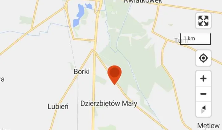 Działka budowlana Dzierzbiętów Mały