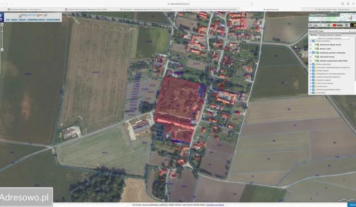 Działka budowlana Gułów