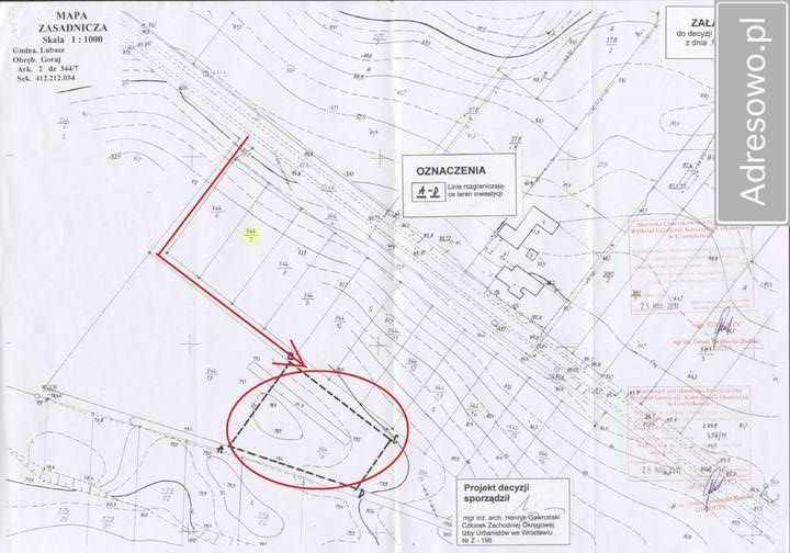 Działka budowlana Goraj. Zdjęcie 2