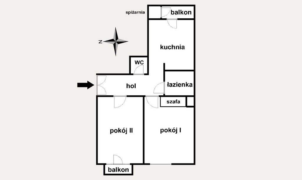 Mieszkanie 2-pokojowe Kraków Krowodrza, ul. Nowowiejska. Zdjęcie 19