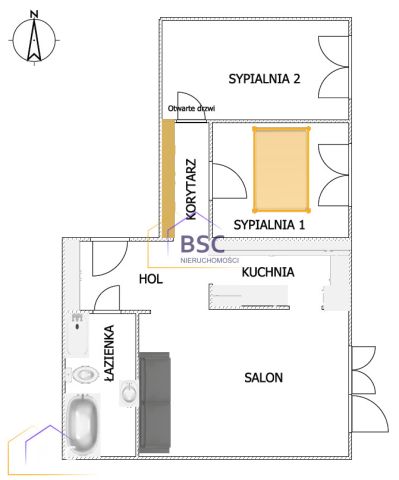 Mieszkanie 3-pokojowe Pionki, ul. Kozienicka. Zdjęcie 8