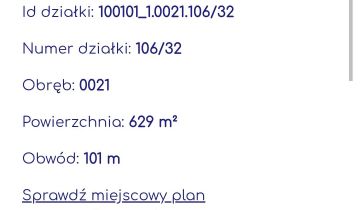 Działka budowlana Bełchatów, os. Ludwików