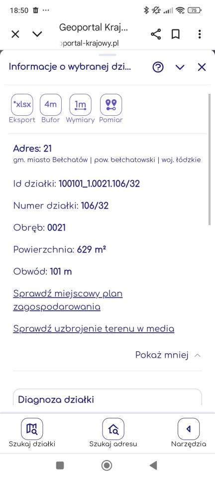 Działka budowlana Bełchatów, os. Ludwików. Zdjęcie 2