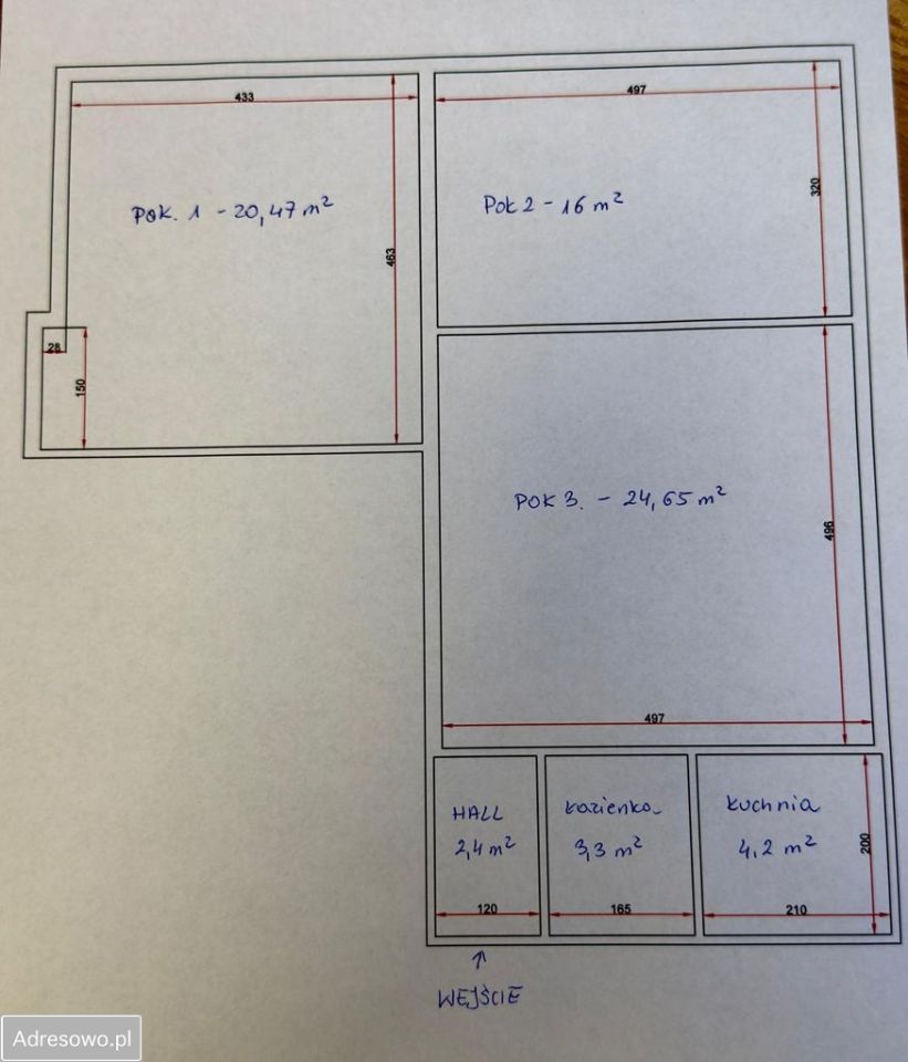 Mieszkanie 3-pokojowe Warszawa Rembertów, ul. Emilii Gierczak. Zdjęcie 12