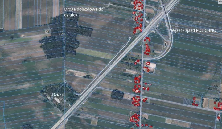 Działka budowlana Polichno