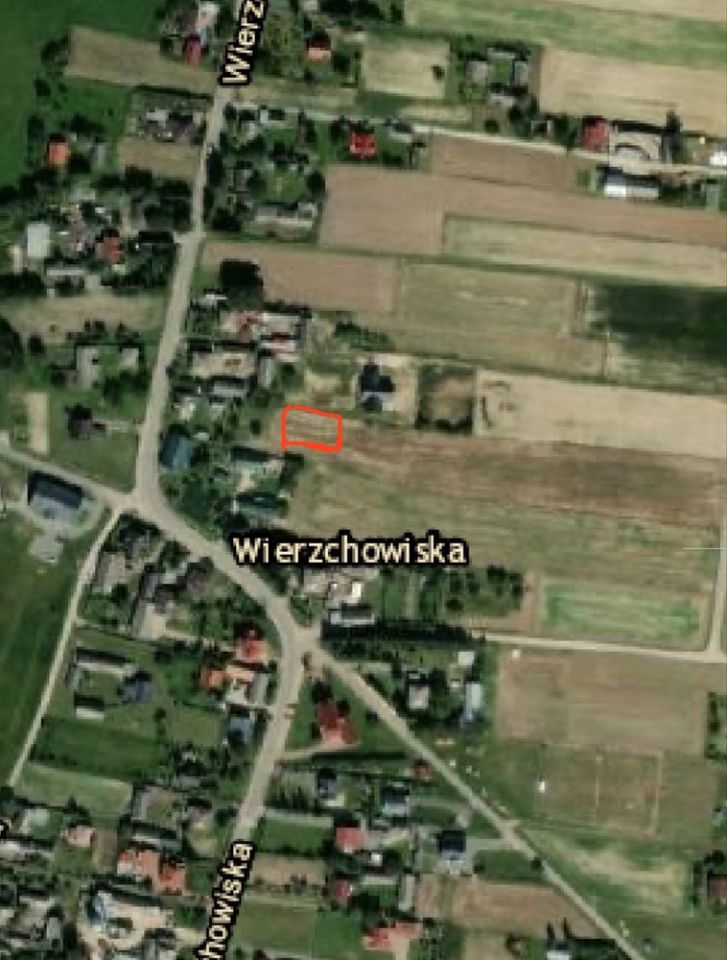 Działka budowlana Wierzchowiska Wierzchowiska Drugie. Zdjęcie 3