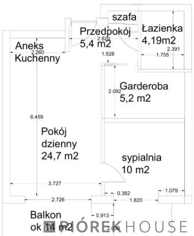 Mieszkanie 1-pokojowe Ząbki, ul. Powstańców. Zdjęcie 10