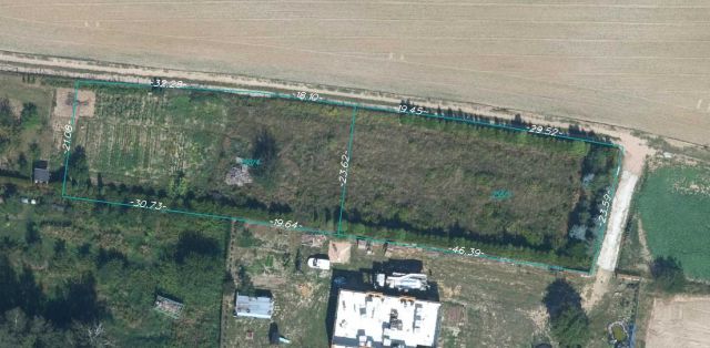 Działka budowlana Abramowice Kościelne. Zdjęcie 1